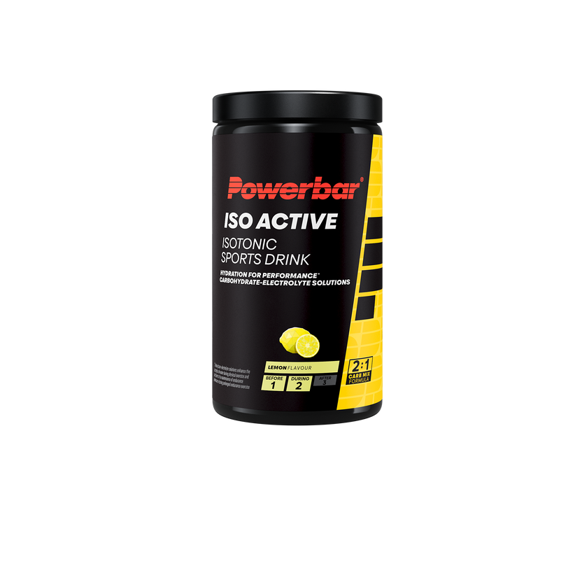 PowerBar Iso Active Napój sportowy 600g Puszka Promocja + Bidon