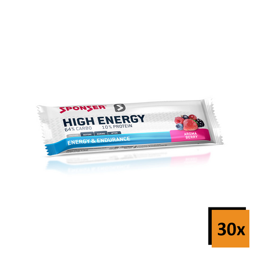Sponser High Energy Bar Baton 30 sztuk w pudełku