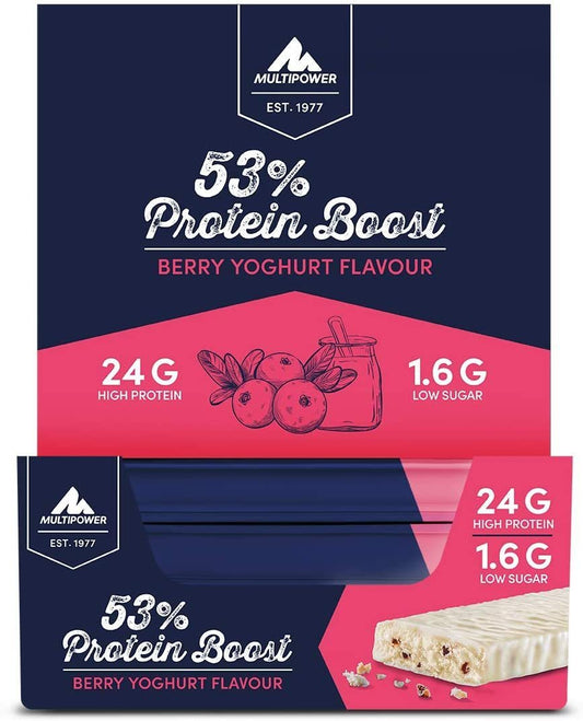 Multipower 53% Protein Boost Bar Pudełko 20 sztuk