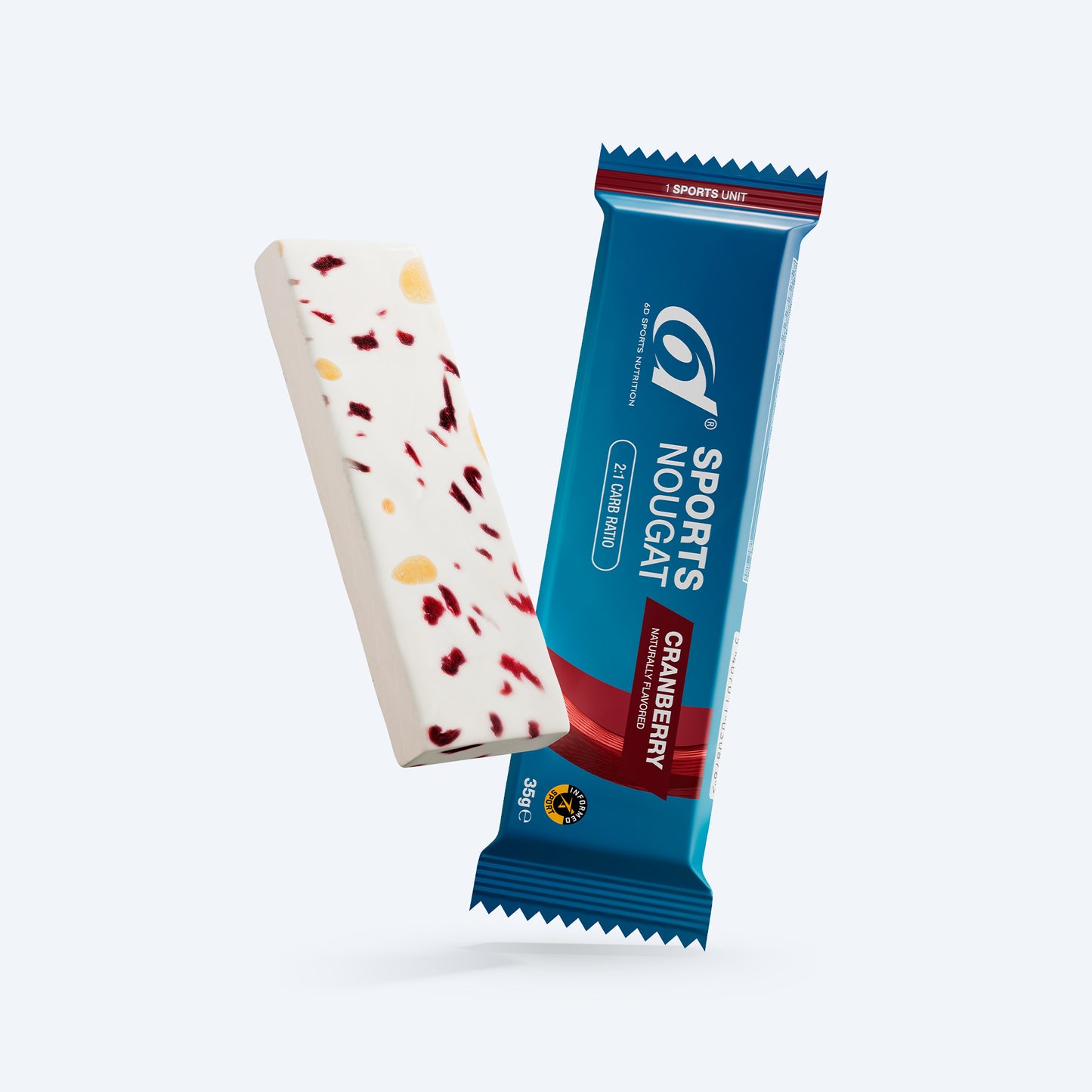 6d Sports Nutrition Nougat Riegel