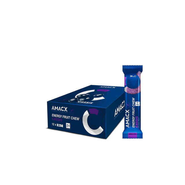 AMACX Energy Fruit Chew Gummiriegel pudełko 12 szt.