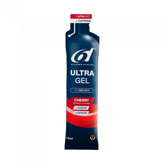 6d Sports Nutrition Ultra Gel box so 6 ks, čierne ríbezle+kofeín, minimálna trvanlivosť 08-2026