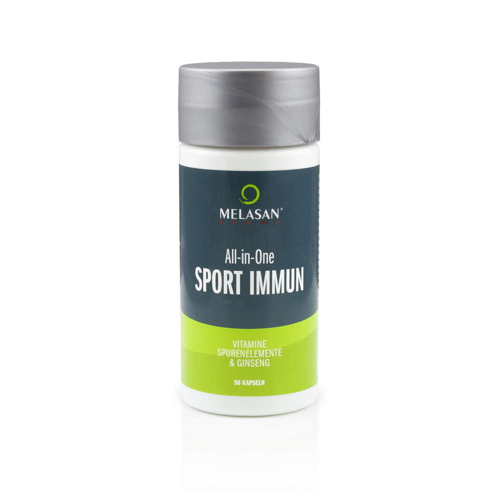 Melasan Sport Immun All-in-One, 90 kapsułek, puszka