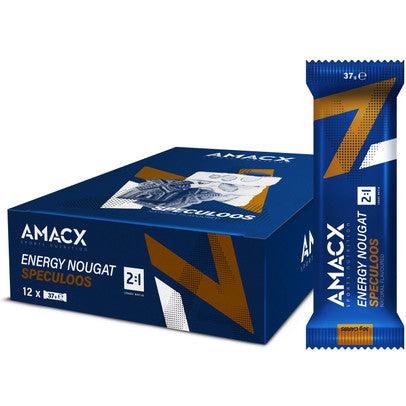 Amacx Energy Nougat 2:1 Riegel 12er Box