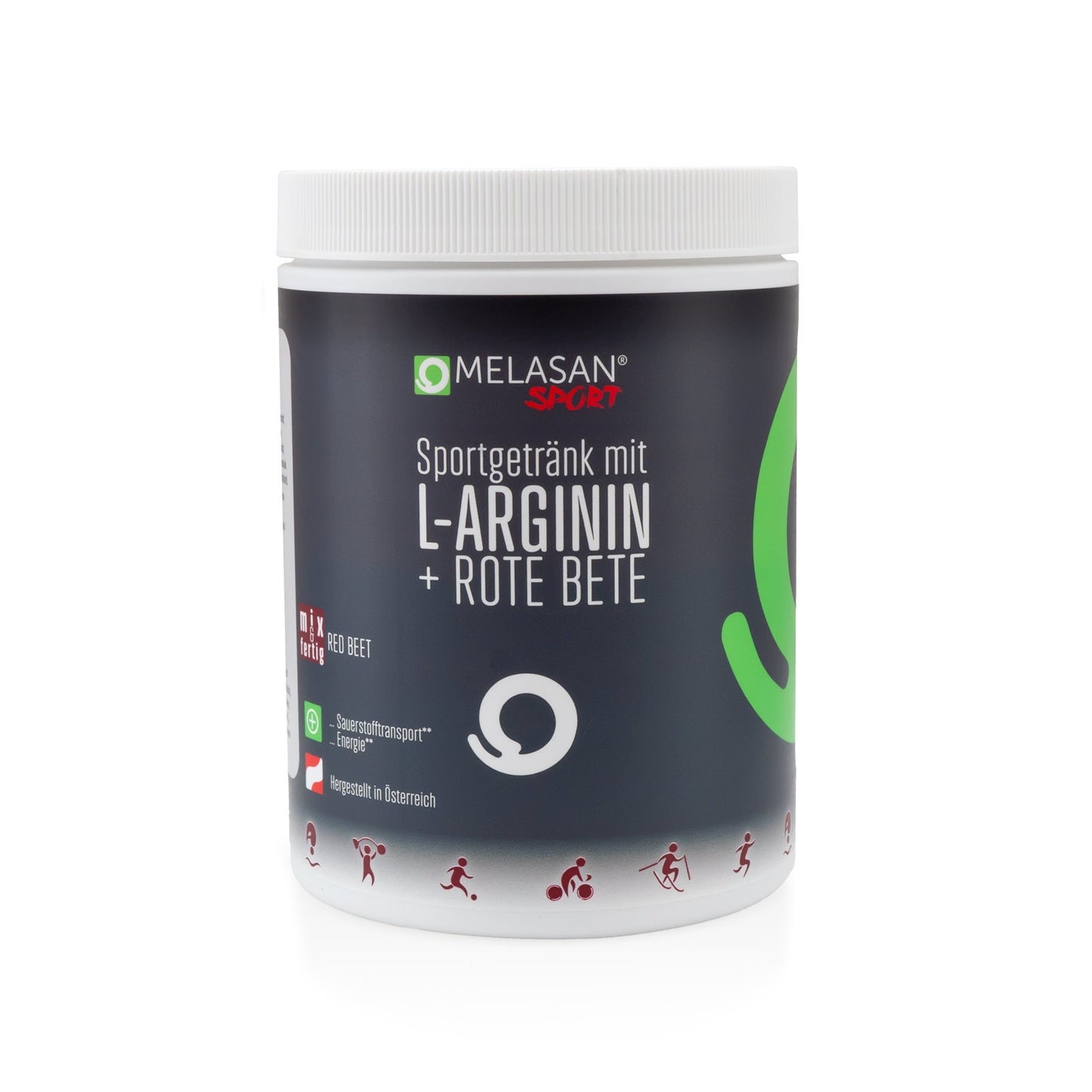 Melasan Napój sportowy z argininą + burak 650g puszka