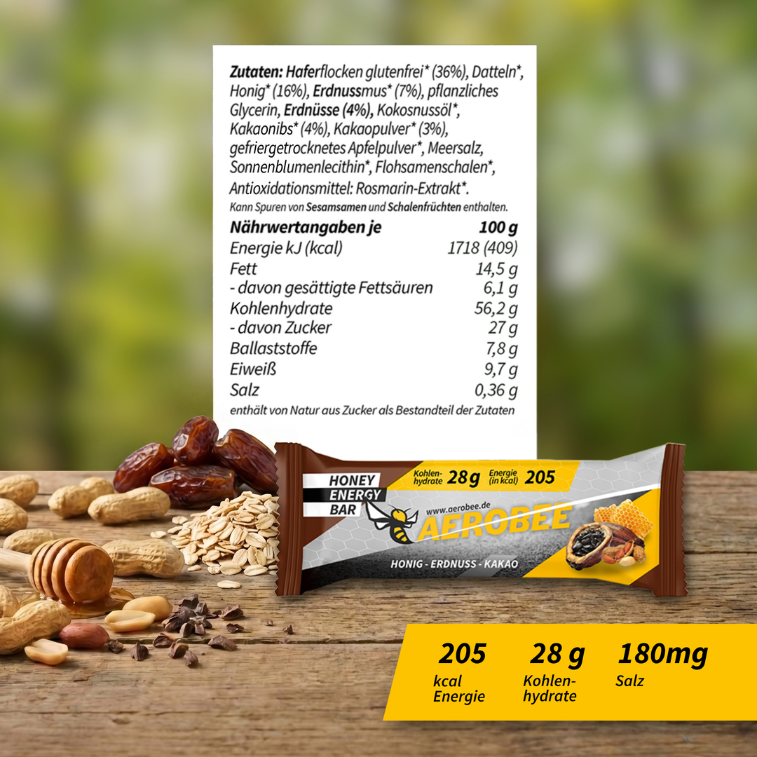 AEROBEE  Honey Energy Bar Testset