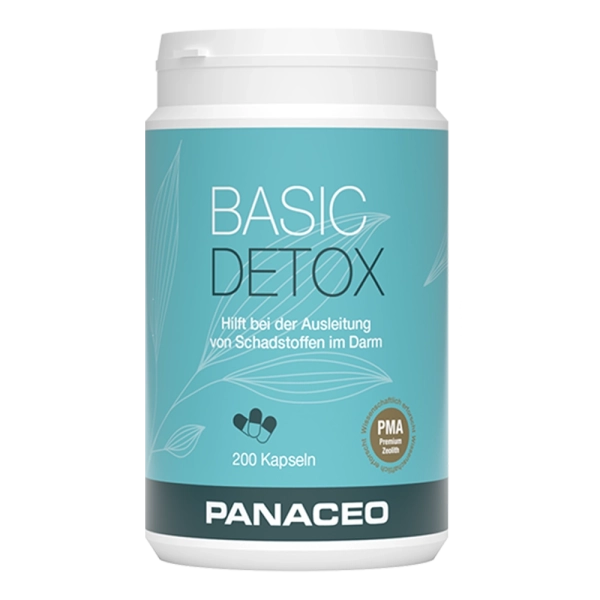 Panaceo Basic Detox 200 kapsułek (słoik)