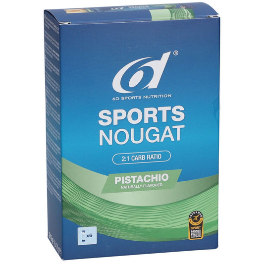 6d Sports Nutrition Nugátová Tyčinka Balenie po 6 ks