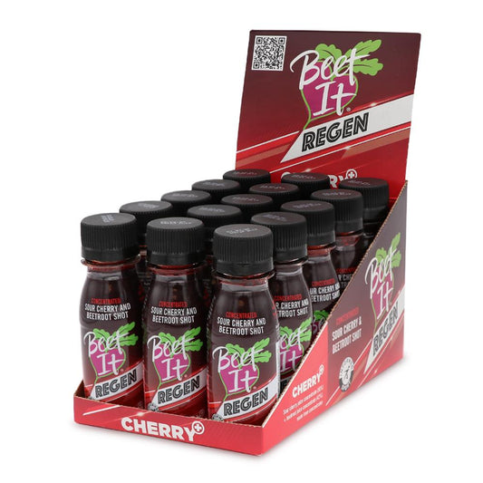 Beet it Regen Cherry Shot 70 ml, opakowanie 15 sztuk