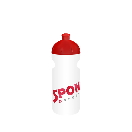 Sponser Tímová fľaša na pitie 0,5l biela
