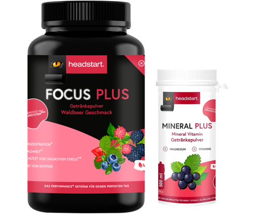 Headstart Focus Plus 1500g proszek + Mineral Vitamin proszek 300g