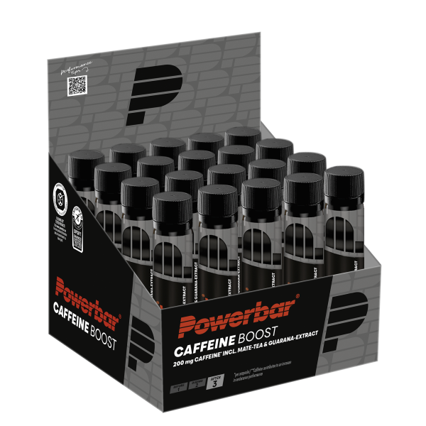 PowerBar Black Line Caffeine Boost ampułki 20 sztuk w opakowaniu