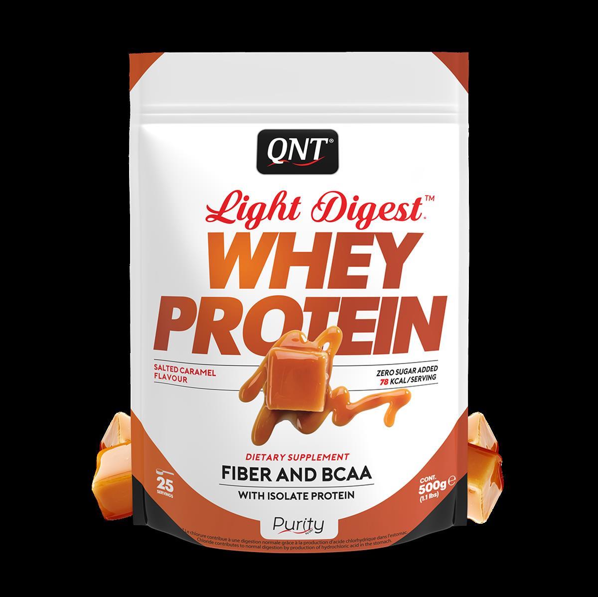 QNT Light Digest Wheyprotein – 500g białka serwatkowego w proszku
