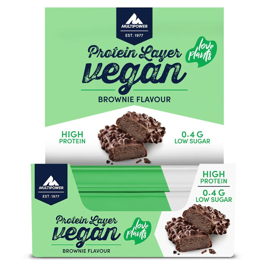 Multipower Protein Layer Vegánska tyčinka, balenie 15 ks