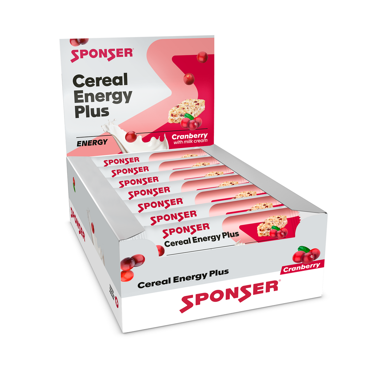 Sponser Cereal Energy Plus tyčinka 15ks balenie