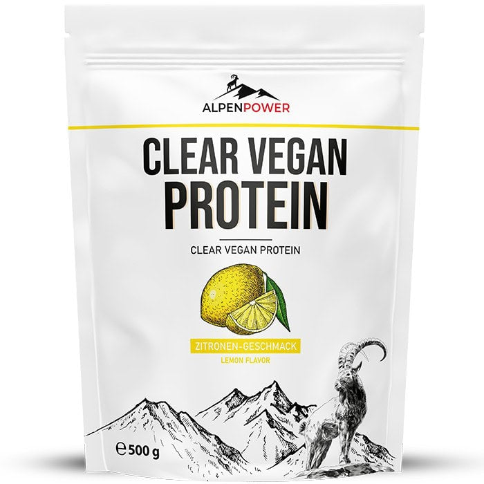 AlpenPower Clear Vegan Protein 500 g Cytryna