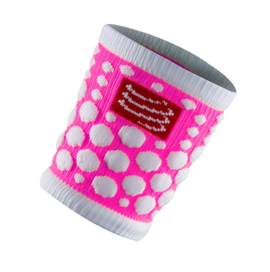 Compressport 3D.DOT opaska na nadgarstek Różowy