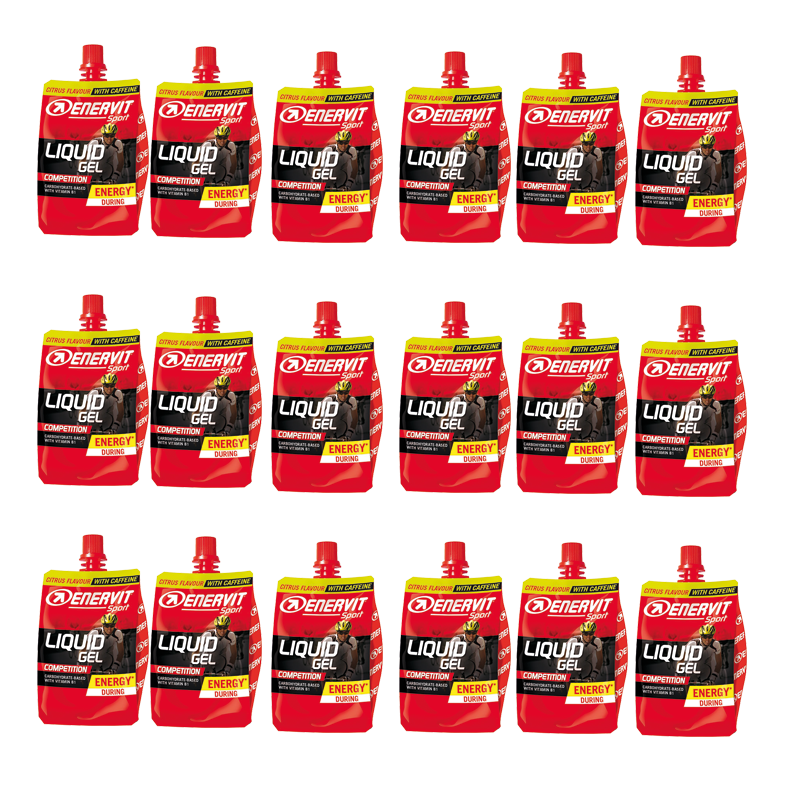 Enervit Sport Competition Liquid Gel, pudełko 18 sztuk
