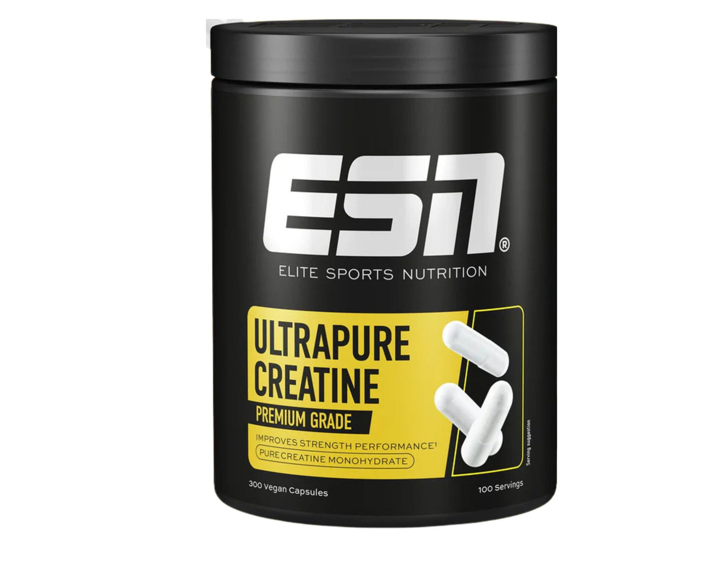 ESN Ultrapure Creatine 300 Vegan Kapsułki Puszka