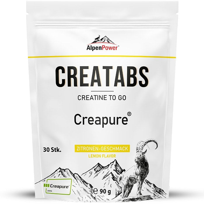 AlpenPower Creatabs Creatin 30 Stk. - Zitrone
