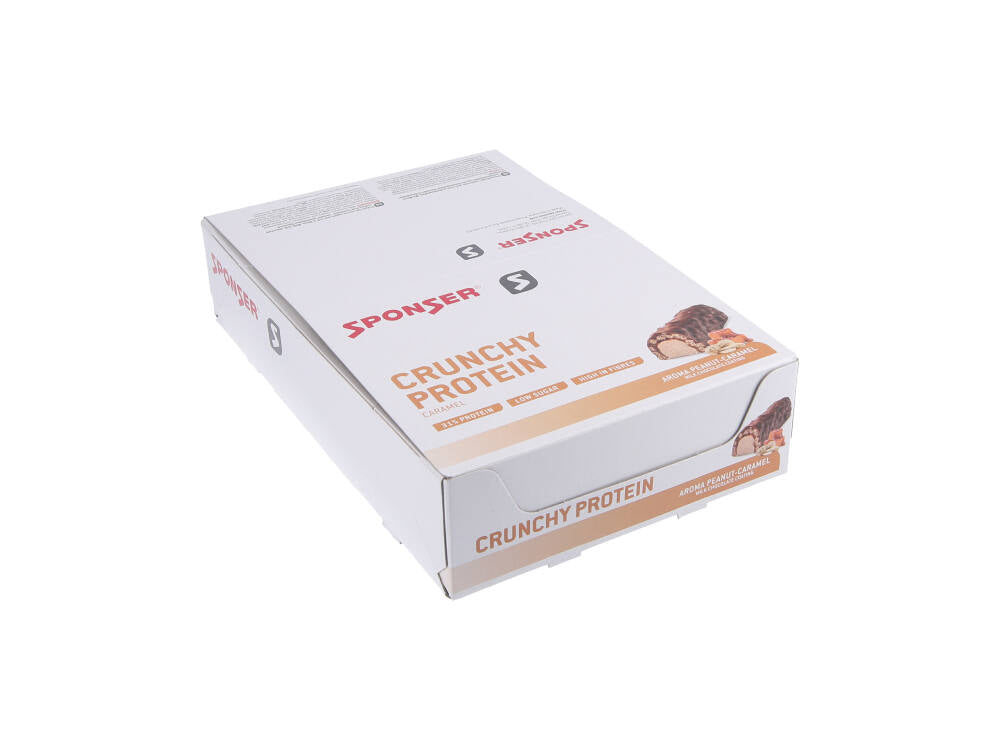 Sponser Crunchy Protein Bar baton białkowy 12 szt.