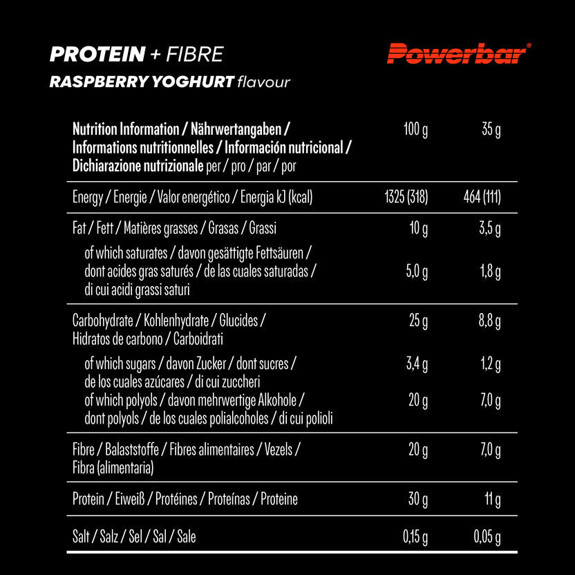 Powerbar Protein Plus Fibre Riegel 5er Pack