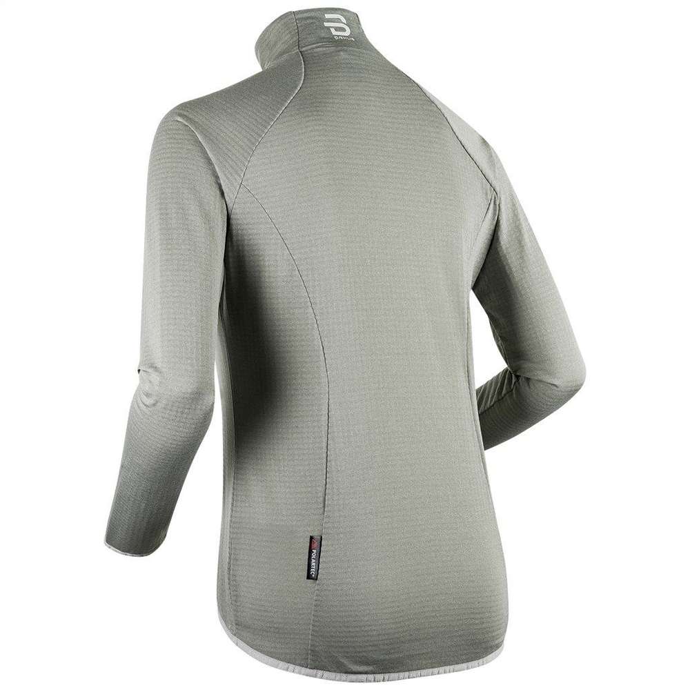 Daehlie Damska bluza Half Zip Flex jasny melanż szarości