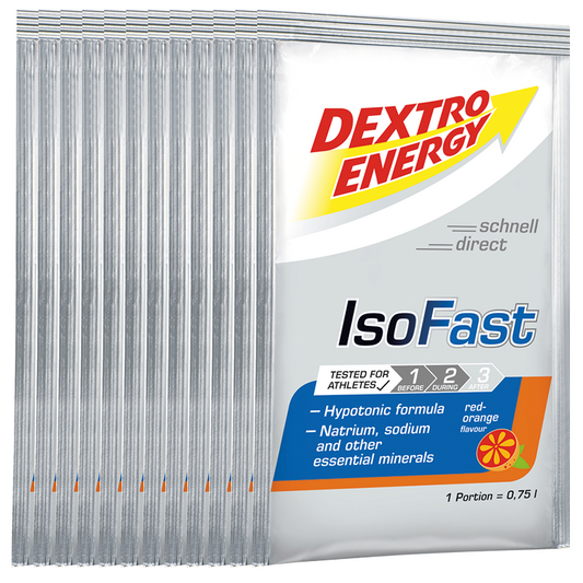 Dextro Energy IsoFast Saszetki porcjowane Pudełko 12 szt.