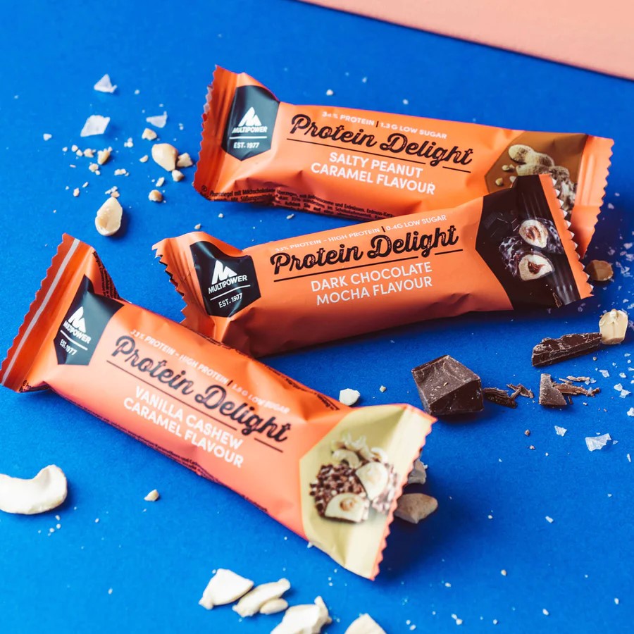 Multipower Protein Delight Batonik 18 sztuk w pudełku