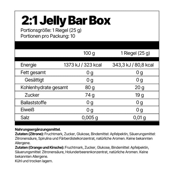 4Endurance Jelly Bar Wafel 5 sztuk