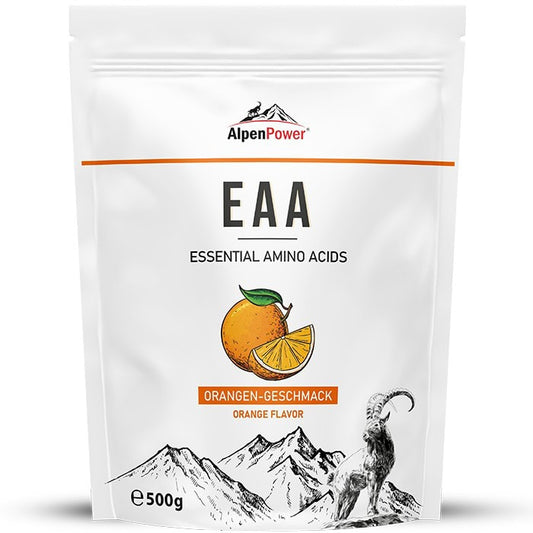 AlpenPower EAA Niezbędne Aminokwasy 500g Woreczek