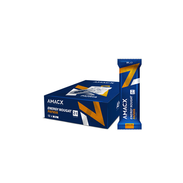 Amacx Energy Nougat 2:1 Riegel 12er Box