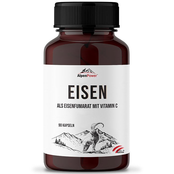 AlpenPower Eisen als Eisenfumarat - 90 Kapseln