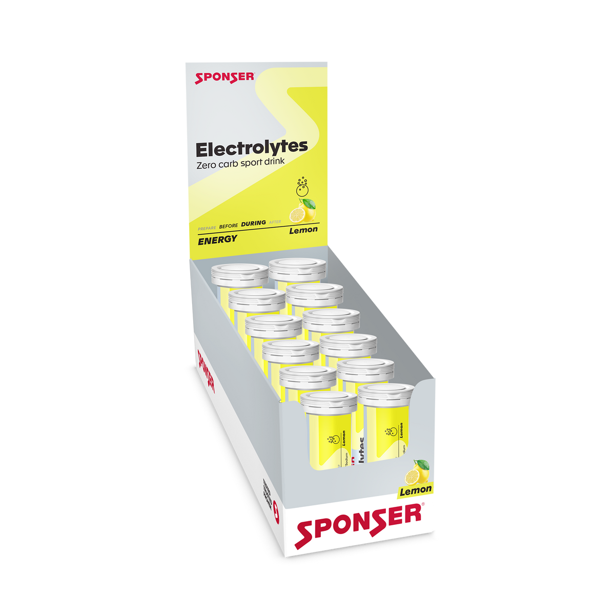 Sponser Elektrolyt Tabs Tabletki musujące Puszka 12 szt.
