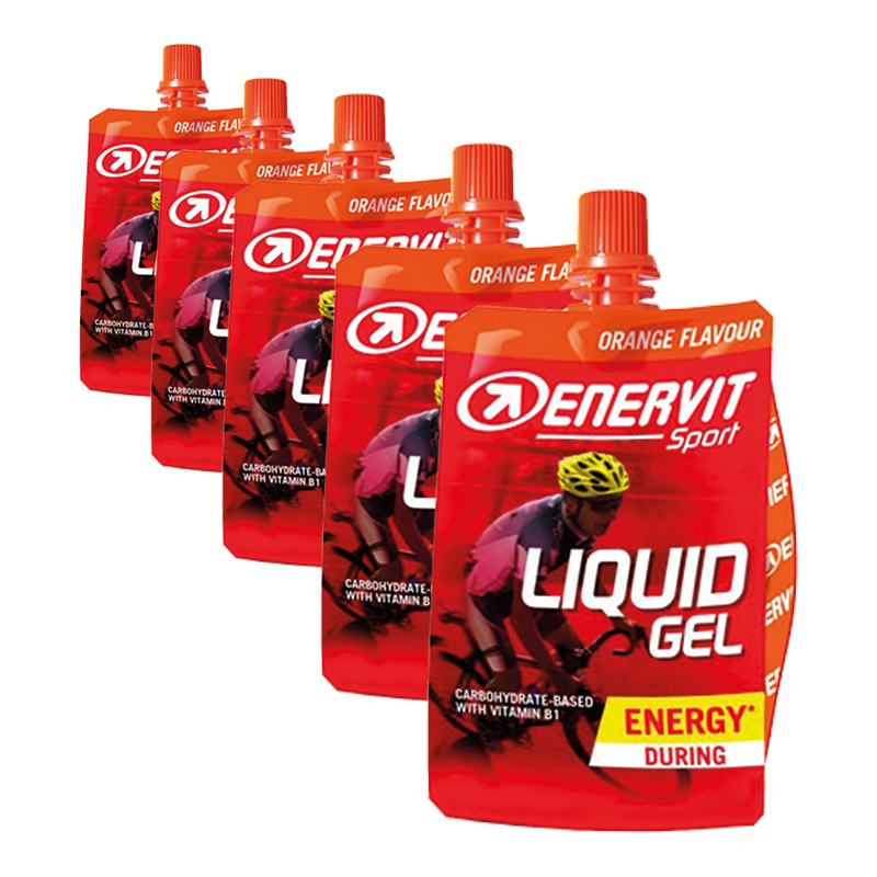 Enervit Sport Liquid Gel zestaw 5 sztuk