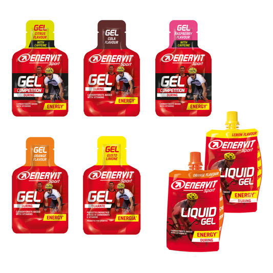 Enervit Sport Gel zestaw 7 smaków
