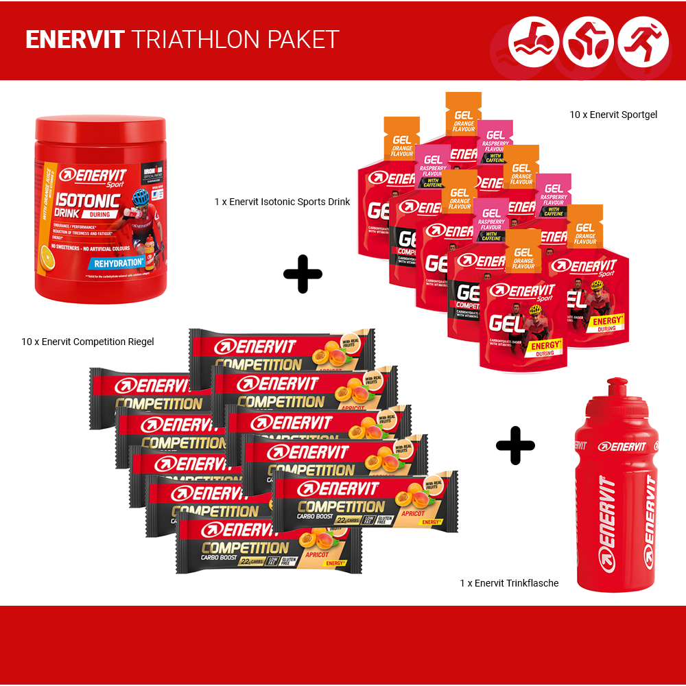 Enervit Pakiet Triathlonowy DUŻY