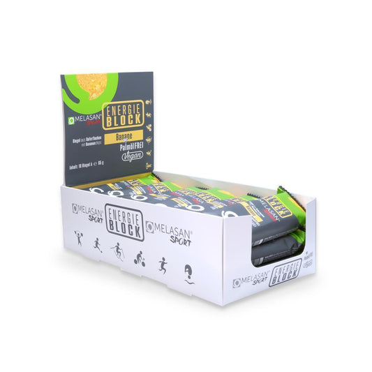 Melasan baton sportowy Energieblock pudełko 18 sztuk