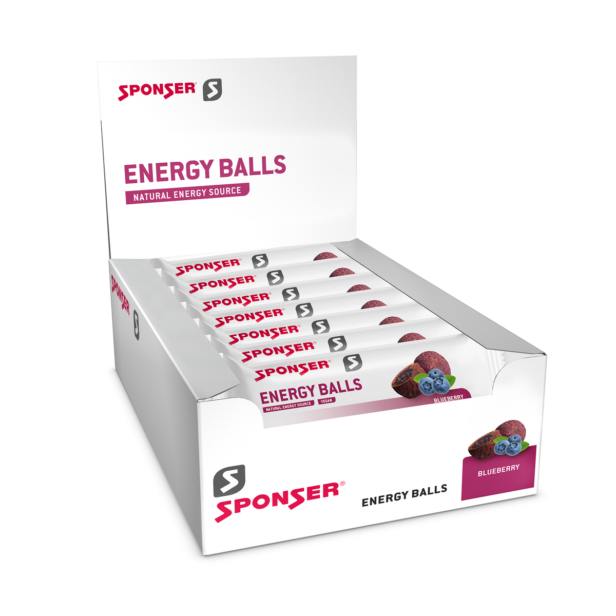Sponser Energy Balls, pudełko 18 sztuk