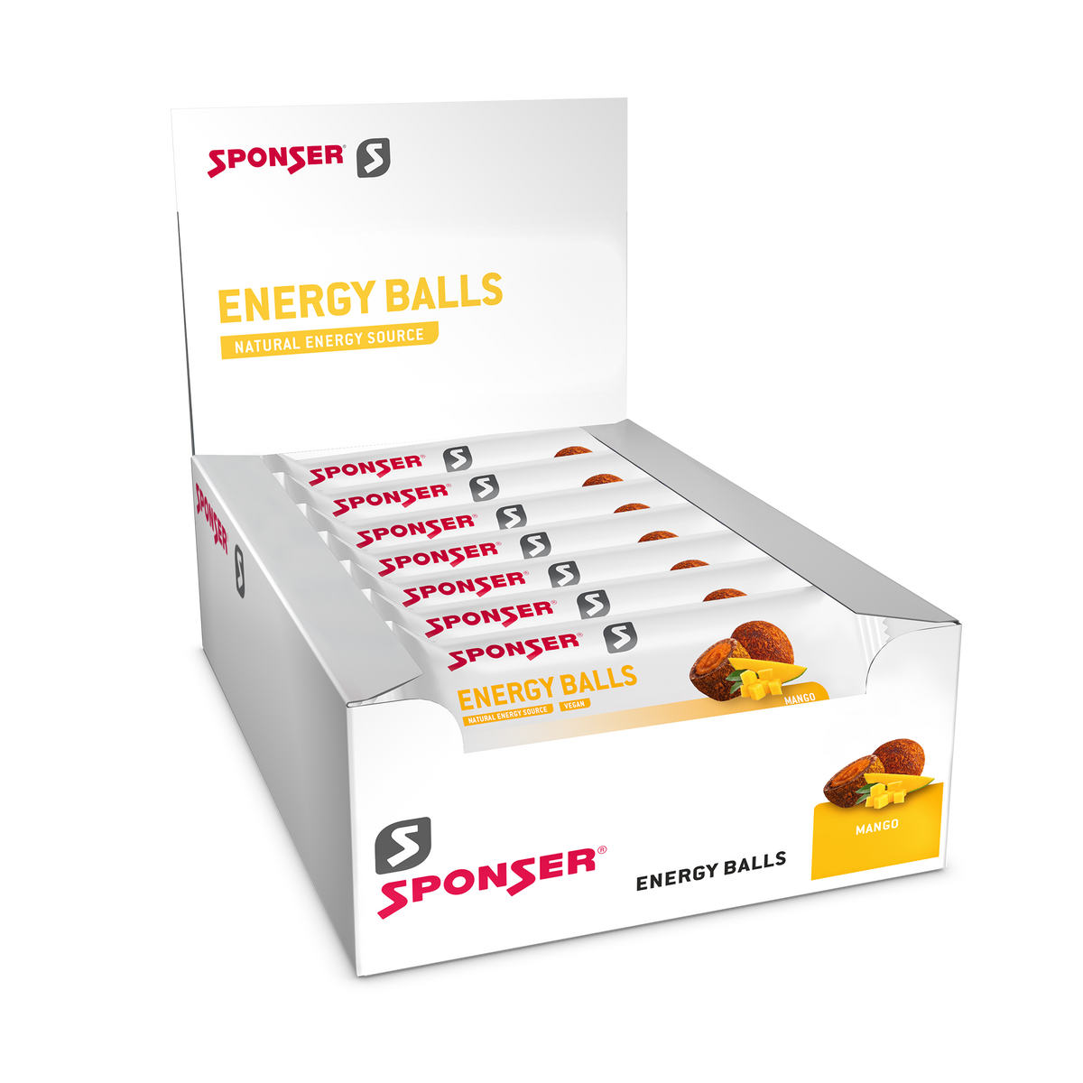 Sponser Energy Balls, pudełko 18 sztuk