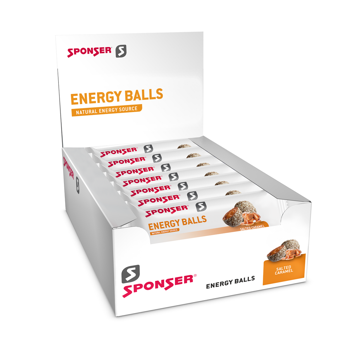 Sponser Energy Balls, pudełko 18 sztuk