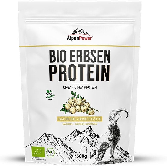 AlpenPower Bio białko grochu 600 g