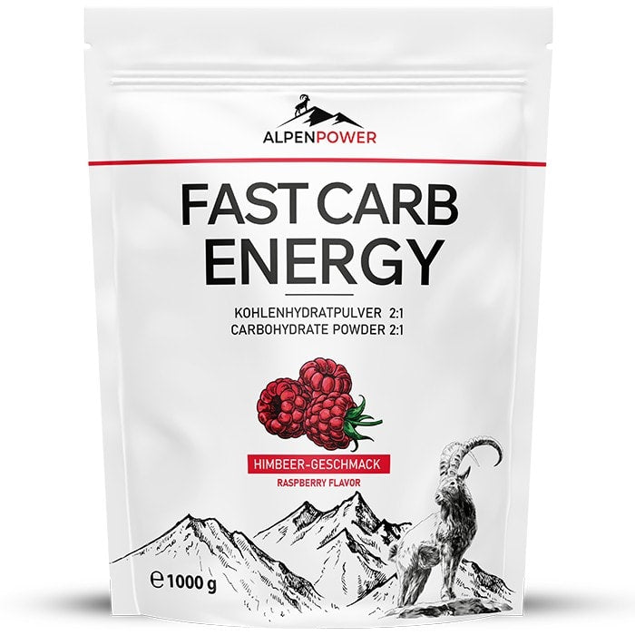 AlpenPower Fast Carb Energy – Malina
