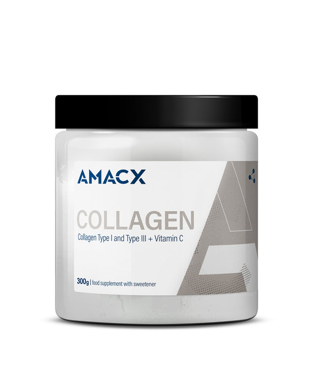 AMACX Collagen I+III+ Vitamin C 300g Pulverdose