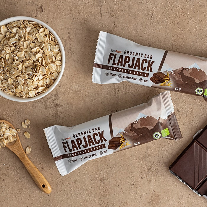 AlpenPower Organic Flapjack Baton 60 g Zestaw 5 sztuk