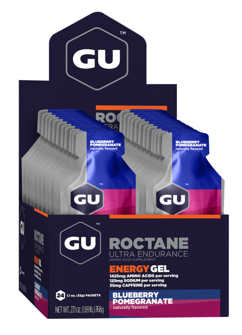GU Roctane Gel 24er Pack Heidelbeer Granatapfel MHD 11-2026