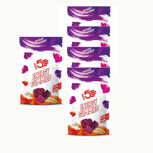High5 Energy Gummies o smaku jagód leśnych, 5-pak