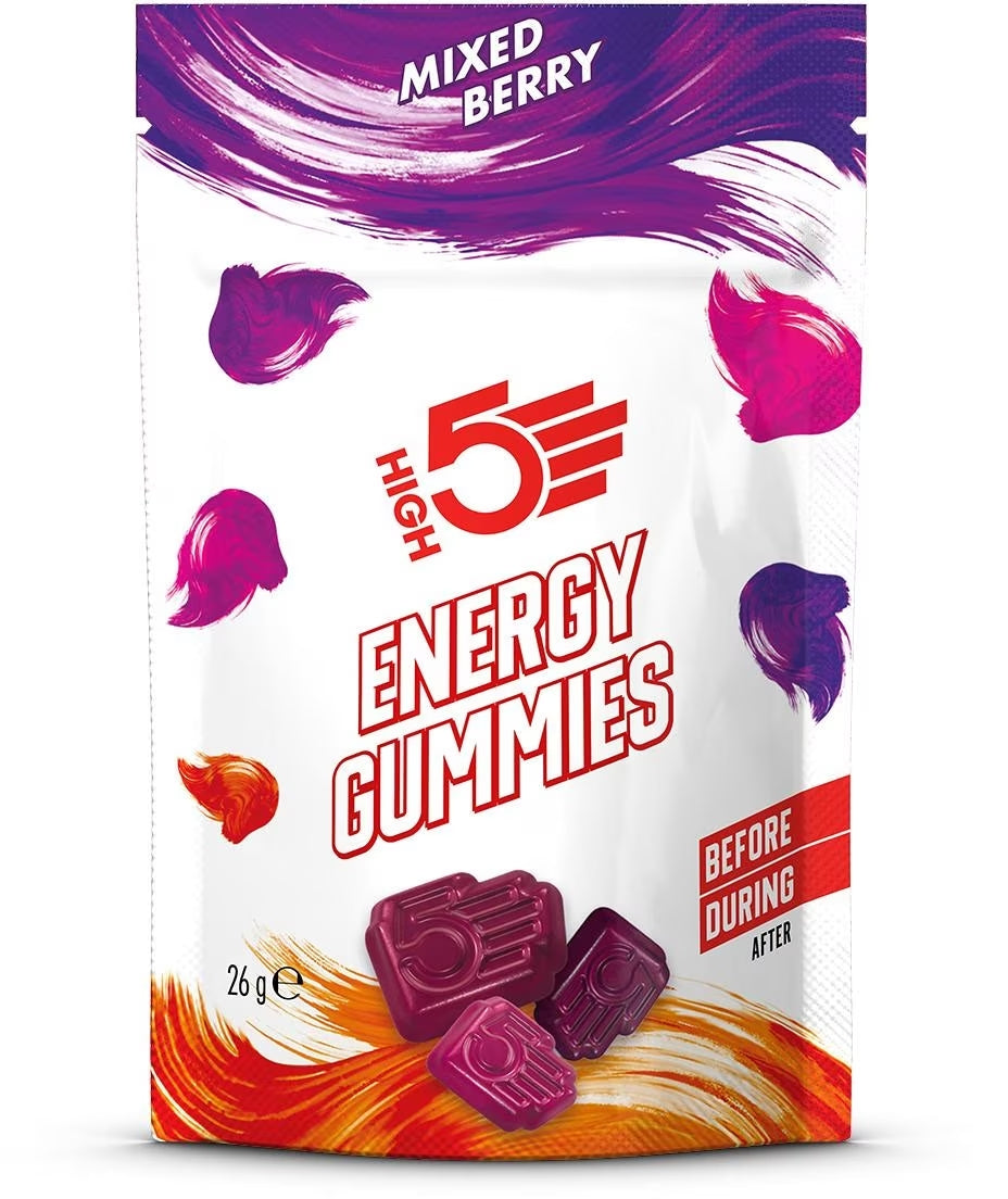 High5 Energy Gummies o smaku jagód leśnych, 5-pak