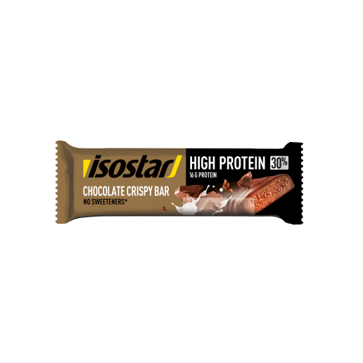 Isostar High Protein Chocolate Crispy Bar Riegel 16er Box