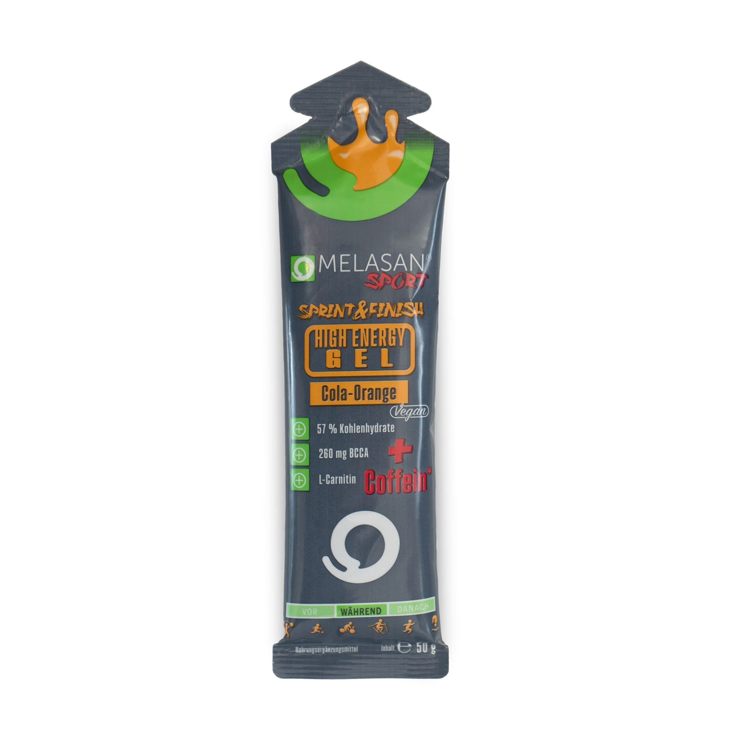 Melasan High Energy Gel Sprint & Finish 20er Box MHD 07-2026